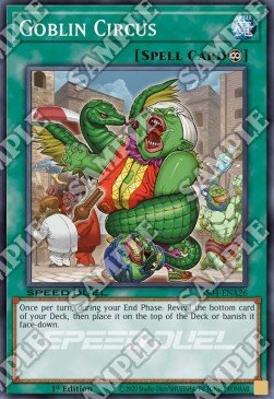 Goblin Circus - Speed Duel Starter Decks: Match of the Millennium (Common) [SS04 - A26] - El Duelista