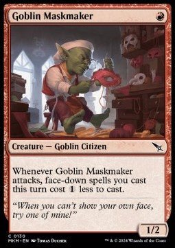 Goblin Maskmaker⁣ - Murders at Karlov Manor⁣ (Common)⁣ [130] - El Duelista