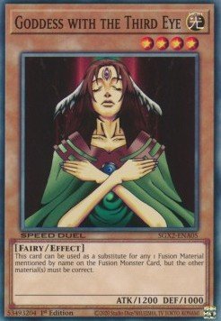 Goddess with the Third Eye⁣ - Speed Duel GX: Midterm Paradox⁣ (Common)⁣ [A05] - El Duelista