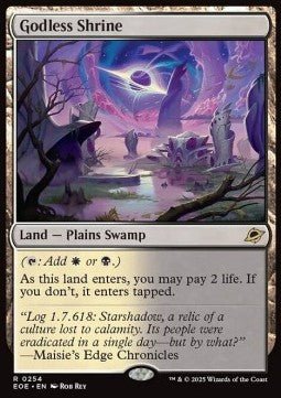 Godless Shrine⁣ - Edge of Eternities⁣ (Rare)⁣ [254] - El Duelista