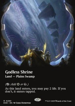 Godless Shrine (V.1)⁣ - Edge of Eternities: Extras⁣ (Rare)⁣ [280] - El Duelista