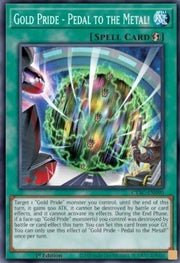 Gold Pride - Pedal to the Metal! - Cyberstorm Access (Common) [CYAC - 090] - El Duelista