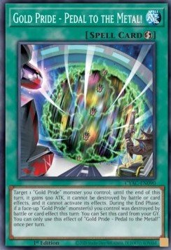 Gold Pride - Pedal to the Metal! - Cyberstorm Access (Common) [CYAC - 090] - El Duelista