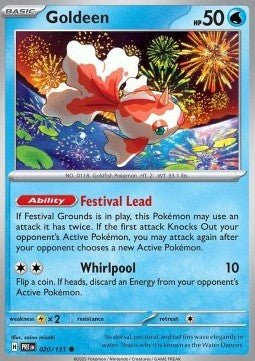 Goldeen⁣ - Prismatic Evolutions⁣ (Common)⁣ [020] - El Duelista