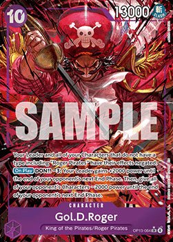 Gol.D.Roger (OP13 - 064) (V.2) - Carrying on his Will (Alternate Art) [OP13 - 064] - El Duelista