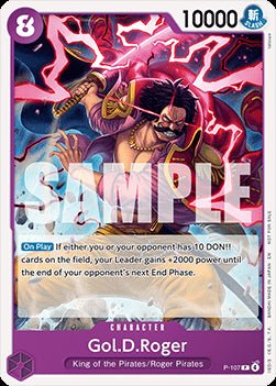 Gol.D.Roger (P - 107) (V.1) - Promos (Promo) [P - 107] - El Duelista
