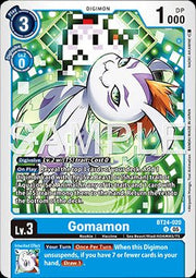 Gomamon (BT24 - 020) - Time Stranger (Uncommon) [BT - 24 - 020] - El Duelista