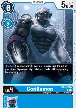 Gorillamon (EX2 - 016)⁣ - Digital Hazard⁣ (Common)⁣ [016] - El Duelista