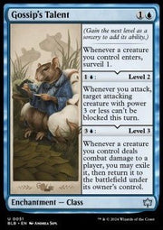 Gossip's Talent⁣ - Bloomburrow⁣ (Uncommon)⁣ [51] - El Duelista