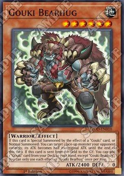 Gouki Bearhug⁣ - Flames of Destruction⁣ (Common)⁣ [010] - El Duelista