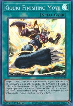 Gouki Finishing Move - 2022 Tin of the Pharaoh's Gods (Super Rare) [MP22 - 185] - El Duelista
