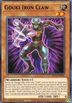 Gouki Iron Claw - 2021 Tin of Ancient Battles (Common) [MP21 - 045] - El Duelista