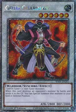 Goyo Guardian (V.1 - Platinum Secret Rare)⁣ - Quarter Century Bonanza⁣ (Platinum Secret Rare)⁣ [202] - El Duelista