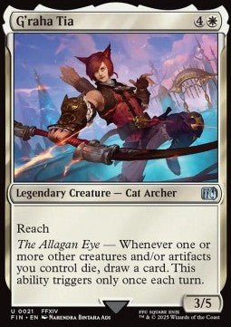 G'raha Tia⁣ - Magic: The Gathering - FINAL FANTASY⁣ (Uncommon)⁣ [21] - El Duelista