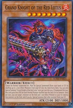 Grand Knight of the Red Lotus⁣ - Supreme Darkness⁣ (Common)⁣ [024] - El Duelista