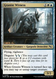 Granite Witness⁣ - Murders at Karlov Manor⁣ (Common)⁣ [206] - El Duelista