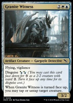Granite Witness⁣ - Murders at Karlov Manor⁣ (Common)⁣ [206] - El Duelista
