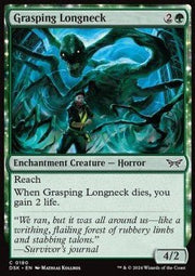 Grasping Longneck⁣ - Duskmourn: House of Horror⁣ (Common)⁣ [180] - El Duelista