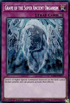 Grave of the Super Ancient Organism (V.3 - Secret Rare)⁣ - Quarter Century Bonanza⁣ (Secret Rare)⁣ [077] - El Duelista