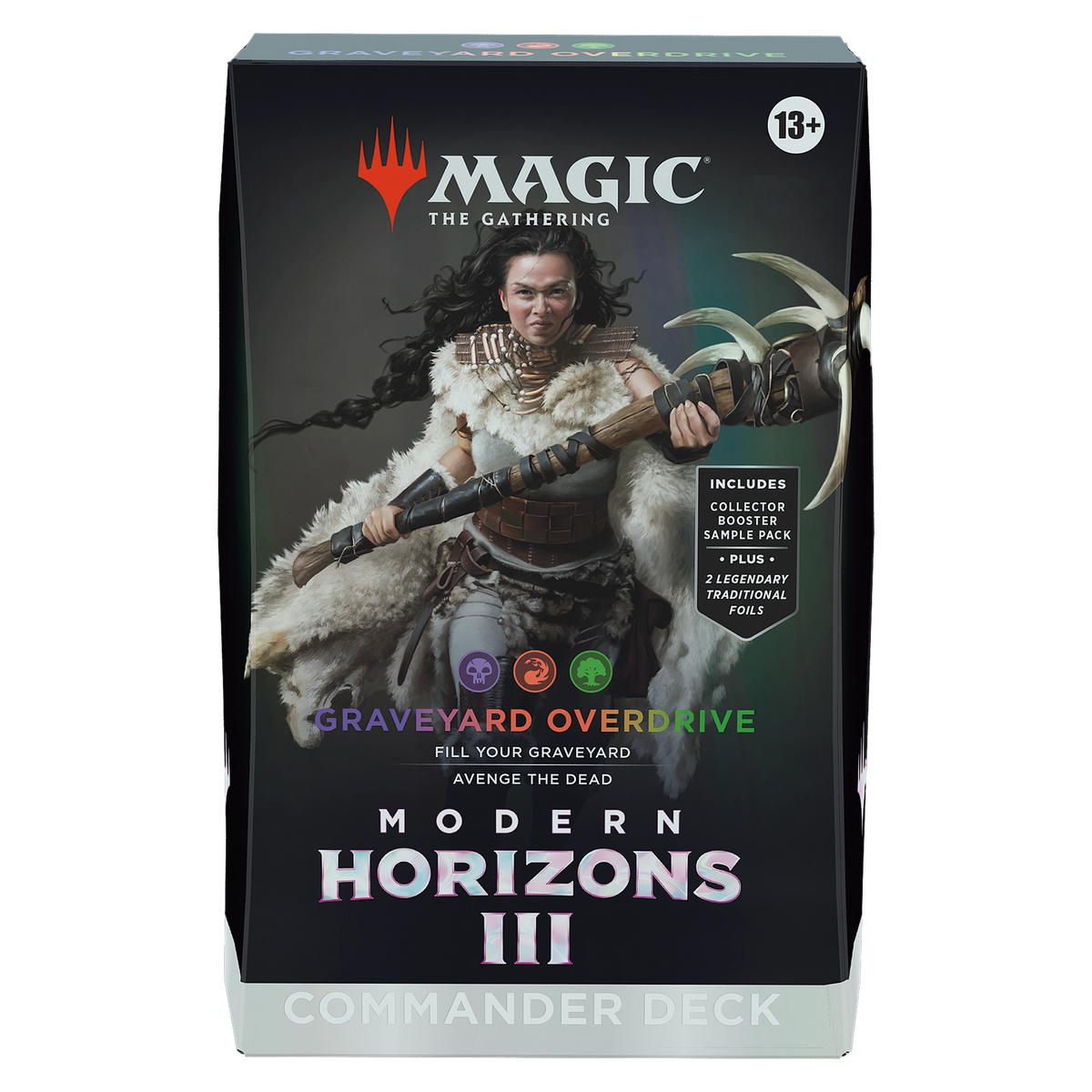 Magic: The Gathering—Modern Horizons 3: Graveyard Overdrive Commander Deck, caja sellada