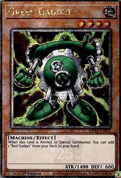 Green Gadget⁣ - 25th Anniversary Tin: Dueling Mirrors⁣ (Quarter Century Secret Rare)⁣ [014] - El Duelista