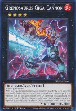 Grenosaurus Giga - Cannon⁣ - Duelist Nexus⁣ (Common)⁣ [046] - El Duelista