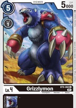 Grizzlymon (BT9 - 060)⁣ - X Record⁣ (Common)⁣ [060] - El Duelista