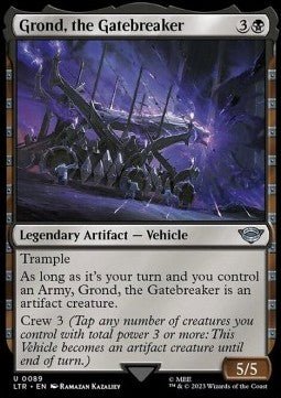 Grond, the Gatebreaker - The Lord of the Rings: Tales of Middle - earth (Uncommon) [LTR - 89] - El Duelista
