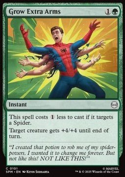 Grow Extra Arms - Magic: The Gathering | Marvel's Spider - Man (Common) [SPM - 101] - El Duelista