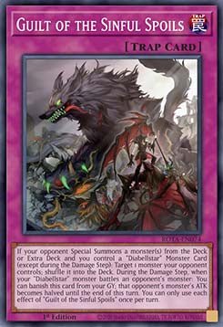 Guilt of the Sinful Spoils⁣ - Rage of the Abyss⁣ (Common)⁣ [074] - El Duelista
