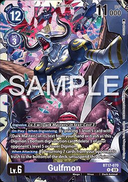 Gulfmon (BT17 - 070)⁣ - Secret Crisis⁣ (Rare)⁣ [070] - El Duelista
