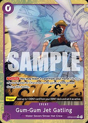 Gum - Gum Jet Gatling (OP03 - 072) (V.2) - The Best Vol.2 (Alternate Art) [PRB02 - OP03 - 072] - El Duelista