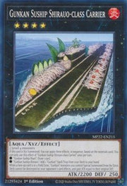 Gunkan Suship Shirauo - class Carrier - 2022 Tin of the Pharaoh's Gods (Common) [MP22 - 215] - El Duelista