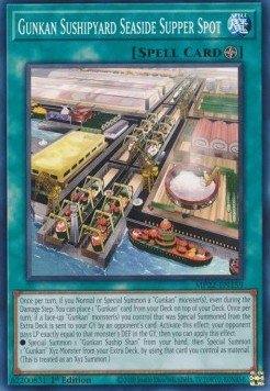 Gunkan Sushipyard Seaside Supper Spot - 2022 Tin of the Pharaoh's Gods (Common) [MP22 - 159] - El Duelista