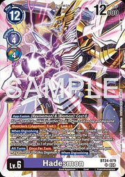 Hadesmon (BT24 - 079) (V.1) - Time Stranger (Super Rare) [BT - 24 - 079] - El Duelista