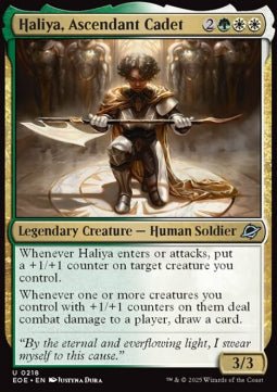 Haliya, Ascendant Cadet⁣ - Edge of Eternities⁣ (Uncommon)⁣ [218] - El Duelista