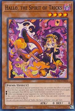 Hallo, the Spirit of Tricks⁣ - Supreme Darkness⁣ (Common)⁣ [026] - El Duelista