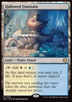 Hallowed Fountain - Lorwyn Eclipsed (Rare) [ECL - 265] - El Duelista