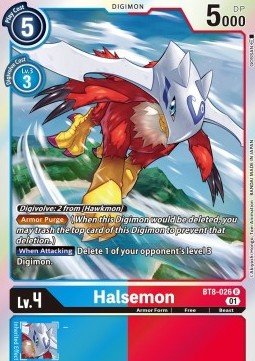 Halsemon (BT8 - 026) (V.1)⁣ - New Awakening⁣ (Rare)⁣ [026] - El Duelista