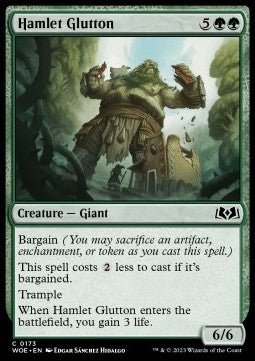 Hamlet Glutton⁣ - Wilds of Eldraine⁣ (Common)⁣ [173] - El Duelista