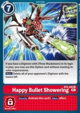 Happy Bullet Showering (BT6 - 095)⁣ - Double Diamond⁣ (Uncommon)⁣ [BT6 - 095] - El Duelista