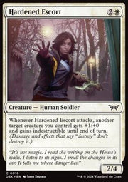 Hardened Escort⁣ - Duskmourn: House of Horror⁣ (Common)⁣ [16] - El Duelista