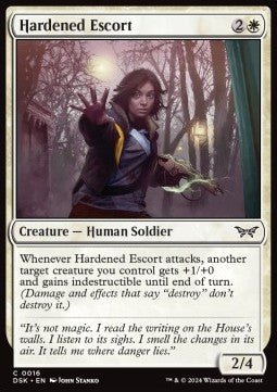 Hardened Escort⁣ - Duskmourn: House of Horror⁣ (Common)⁣ [16] - El Duelista