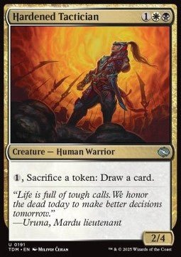 Hardened Tactician⁣ - Tarkir: Dragonstorm⁣ (Uncommon)⁣ [191] - El Duelista
