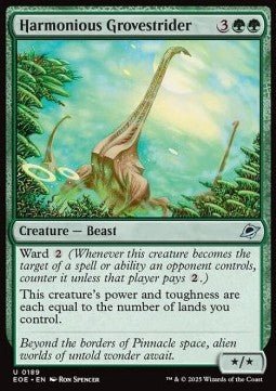 Harmonious Grovestrider⁣ - Edge of Eternities⁣ (Uncommon)⁣ [189] - El Duelista