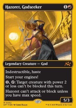 Hazoret, Godseeker (V.1)⁣ - Aetherdrift: First - Place⁣ (Mythic)⁣ [462] - El Duelista