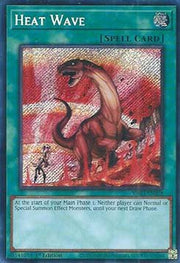 Heat Wave (V.3 - Secret Rare)⁣ - Quarter Century Bonanza⁣ (Secret Rare)⁣ [058] - El Duelista