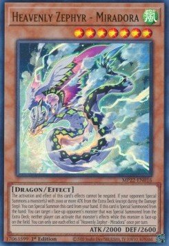 Heavenly Zephyr - Miradora - 2022 Tin of the Pharaoh's Gods (Ultra Rare) [MP22 - 016] - El Duelista