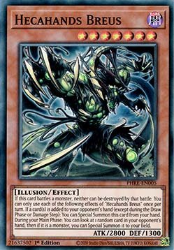 Hecahands Breus (V.2 - Super Rare) - Phantom Revenge (Super Rare) [PHRE - 005] - El Duelista