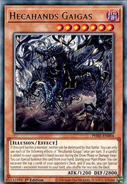 Hecahands Gaigas (V.1 - Rare) - Phantom Revenge (Rare) [PHRE - 004] - El Duelista